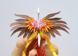 A Man Made Origami Cranes for 1000 Days Straight