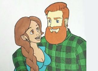 Boyfriend Draws Girlfriend In 10 Different Cartoon Styles And It’s Adorable