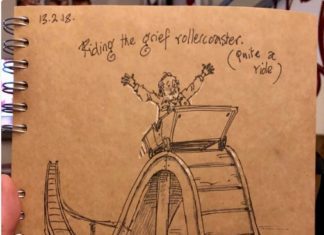 Disney Animator Describes Life After Wife’s Death Through Heartbreaking Illustrations