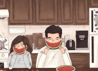 Artist Heart Warmingly Illustrates The Joys Of Couple’s Life