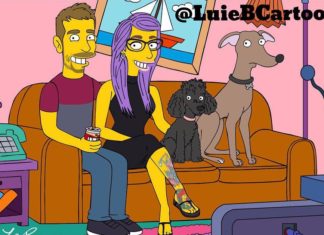 This Artist Turns People Into Iconic “Simpsons” Characters
