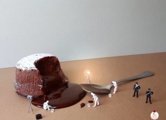 Pastry Chef Creates Miniature Worlds Out of Desserts