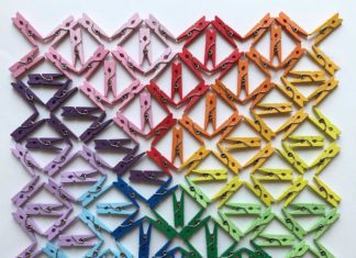 Visual Artist Enjoys Organizing Colorful Objects into Mesmerizing Patterns