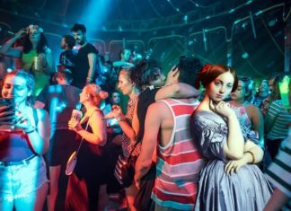 Characters From Iconic Paintings Attend Music Festivals