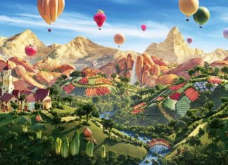 Artist Uses Everyday Ingredients to Create Amazing Landscapes