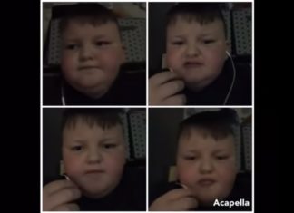 Scottish Kid Sings Toto’s “Africa” A Capella in Four Frames