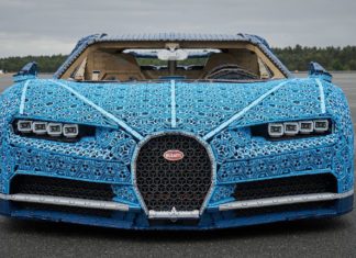 There is a Real Size Bugatti Made of Lego