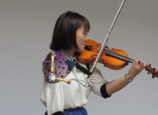 Watch Manami Ito Performing a Violin Solo with a Prosthetic Arm