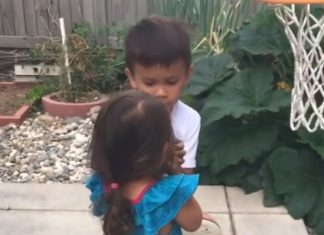 A Video of a Little Boy Supporting His Sister Melted Millions of Hearts