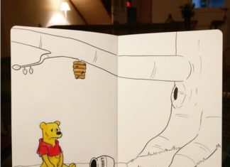 This Artist Draws Attention to Pollution By Using Disney Characters