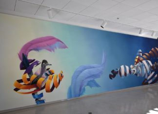 Artist Unfurls Cartoon Characters to Reveal the Reality Behind the Fantasy