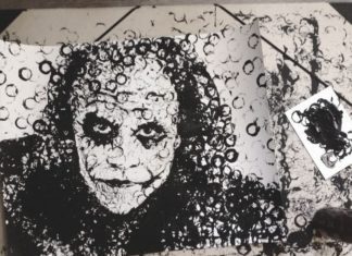 Art Duo Creates Amazing Paintings Using Beer