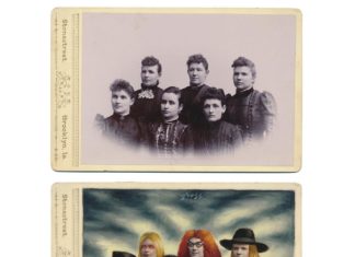 Artist Transforms Vintage Photos into Pop Culture-Inspired Trading Cards