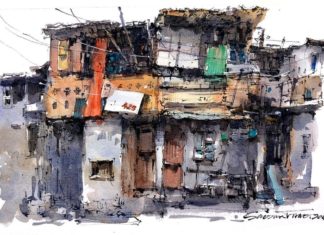 Traveling Watercolor Artist Captures the Charm of Old Towns