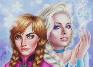 Russian Artist Reimagines Celebrities as Disney Princesses
