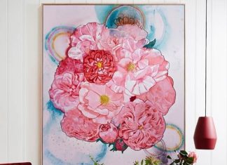 Fleur Woods’ Embroidery Bursts With Greenery