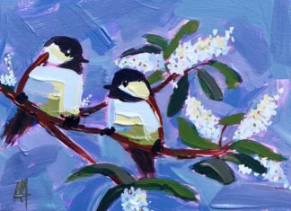 This Artist Creates Gorgeous Bird Paintings With Thick Brushstrokes