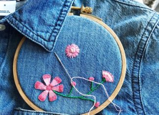 We’re Smitten With Brannon Addison’s Flower Embroideries