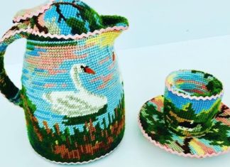 Artist “Dresses Up” Household Items In Embroideries