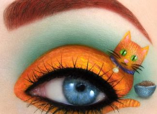 Tal Peleg Draws Amazing Art On Her Eyelids