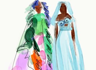 The Vibrant Fashion Illustrations of Anjelica Roselyn Dariah