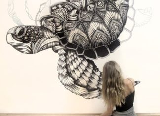 Faye Halliday Illustrates Patterned Animals