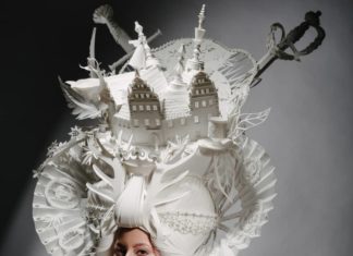 Asya and Dmitriy Kosin Make Breathtaking Paper Outfits