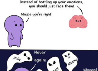 Anusha VR Creates Minimalistic Comics About Mental Health Issues