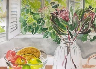 You Are Welcome to Step Inside Alexandra Karamallis’ Paintings