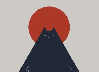 Lim Heng Swee Creates Landscape Images Using Cat Silhouettes