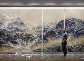 Wu Chi-Tsung Uses Rice Paper to Create Stunning Landscapes