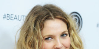 Drew Barrymore at the Los Angeles Beautycon Festival in 2018