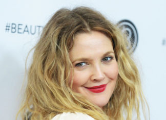 Drew Barrymore at the Los Angeles Beautycon Festival in 2018