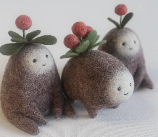 These Adorable Felted Creatures are Pure Joy