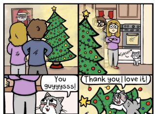 Artist Creates Amusing Comics About Life with Her Boyfriend and Cats
