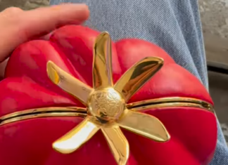 Loewe Turns Viral Tomato into a Clutch Bag