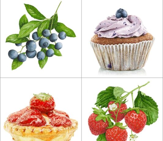 Anna Mason’s Watercolor Paintings Will Change the Way You Look at Food